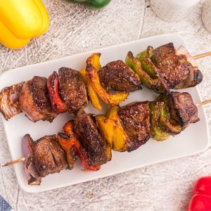 Keto AIR FRYER KABOBS