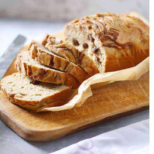 Grain-free Cinnamon raisin bread