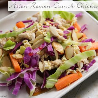 Asian Ramen Noodle Chicken Salad
