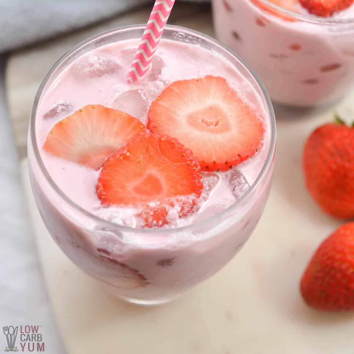 Keto Starbucks Copycat Pink Drink
